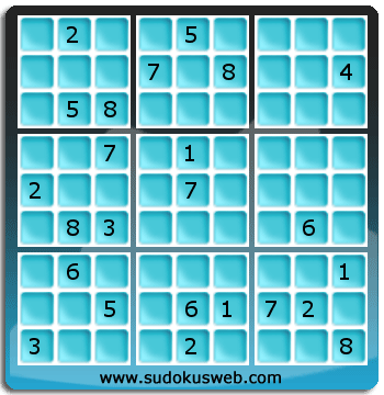 Sudoku von Fachmännischer höhe