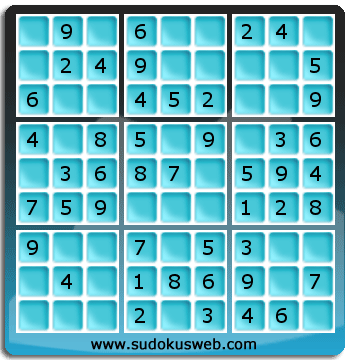 Nivel Muito Facil de Sudoku