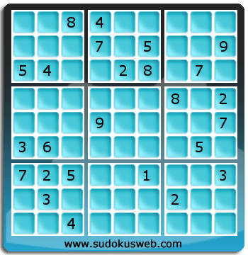 Sudoku von Fachmännischer höhe