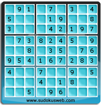 Sudoku von sehr einfacher höhe