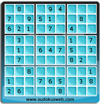 Sudoku von einfacher höhe