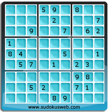 Sudoku von Fachmännischer höhe