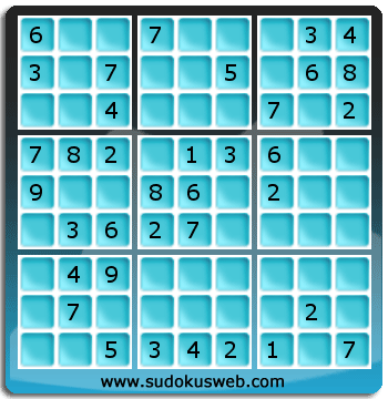 Sudoku von einfacher höhe