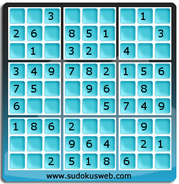 Sudoku de Nivel Muy Fácil