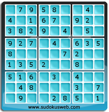 Nivel Muito Facil de Sudoku