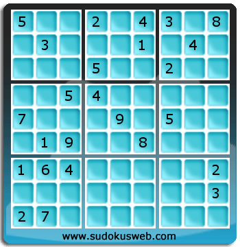 Sudoku von Fachmännischer höhe