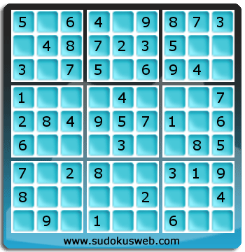 Sudoku de Nivel Muy Fácil