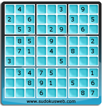 Sudoku von einfacher höhe