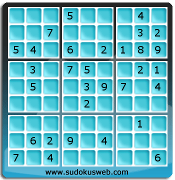 Sudoku von mittelmässiger höhe Sudoku von mittelmässiger höhe