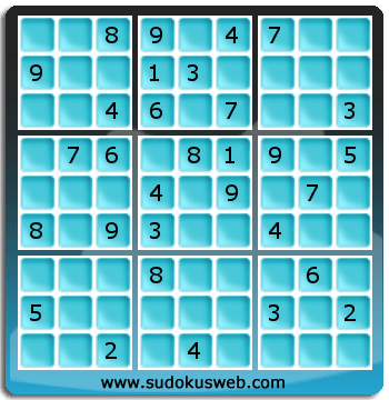 Sudoku von mittelmässiger höhe Sudoku von mittelmässiger höhe