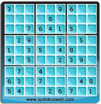 Sudoku de Niveau Facile Sudoku de Niveau Facile