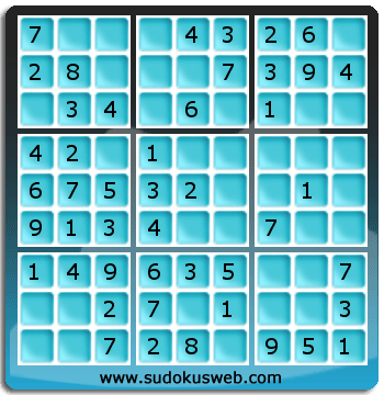 Sudoku de Niveau Très Facile