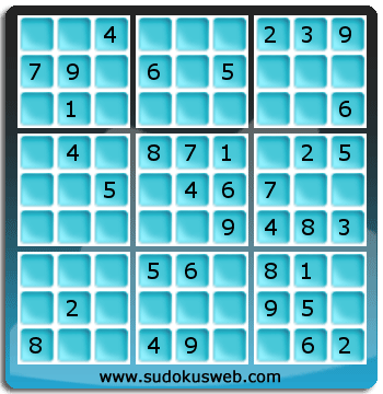 Sudoku von einfacher höhe