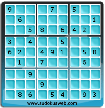 Sudoku von mittelmässiger höhe