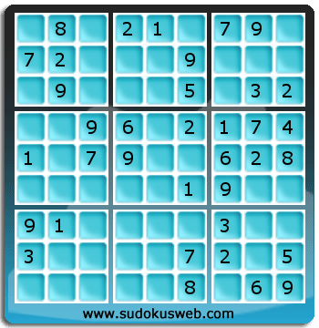 Sudoku de Nivell Fàcil Sudoku de Nivell Fàcil