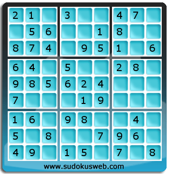 Nivel Muito Facil de Sudoku Nivel Muito Facil de Sudoku