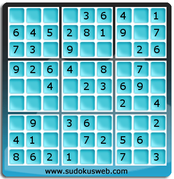 Sudoku von sehr einfacher höhe