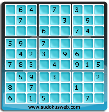 Sudoku von einfacher höhe