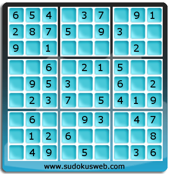 Sudoku von sehr einfacher höhe