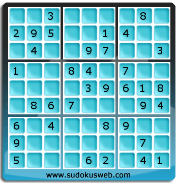 Sudoku von einfacher höhe