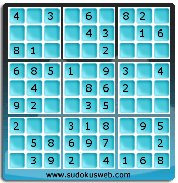 Sudoku de Nivel Muy Fácil