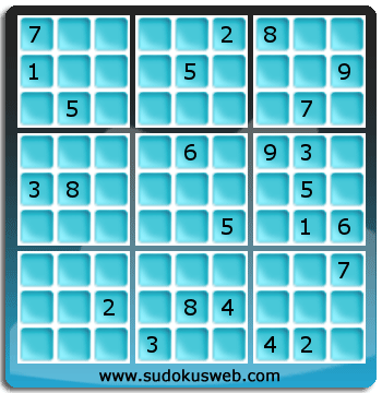 Sudoku von Fachmännischer höhe