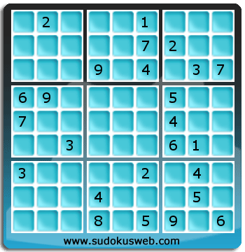 Sudoku de Niveau Difficile Sudoku de Niveau Difficile