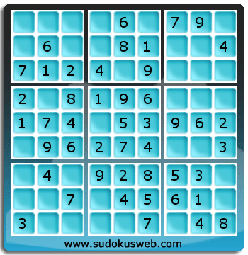 Sudoku de Niveau Très Facile