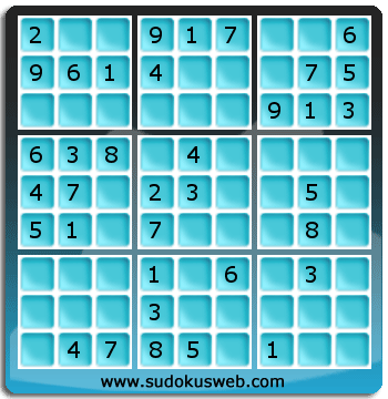 Sudoku von einfacher höhe