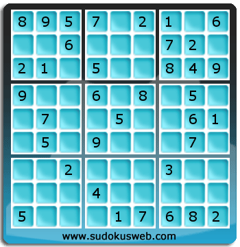 Sudoku von einfacher höhe