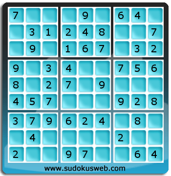 Sudoku von sehr einfacher höhe