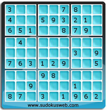 Sudoku von einfacher höhe