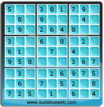 Sudoku de Nivell Molt Fàcil Sudoku de Nivell Molt Fàcil