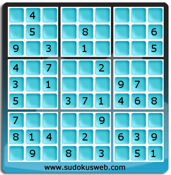 Nivel Facil de Sudoku