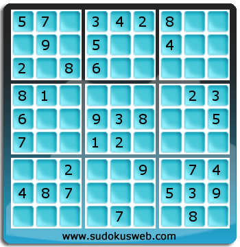Sudoku de Niveau Facile Sudoku de Niveau Facile