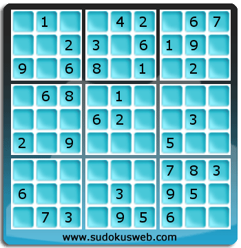 Sudoku von einfacher höhe