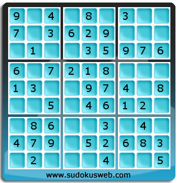 Sudoku von sehr einfacher höhe