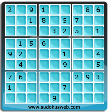 Sudoku von mittelmässiger höhe