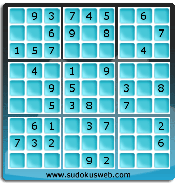 Sudoku de Nivel Fácil Sudoku de Nivel Fácil
