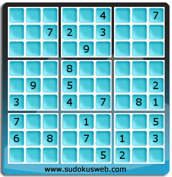 Sudoku de Nivel Difícil Sudoku de Nivel Difícil