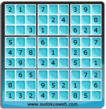 Nivel Muito Facil de Sudoku Nivel Muito Facil de Sudoku