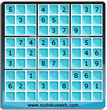 Nivel Facil de Sudoku Nivel Facil de Sudoku