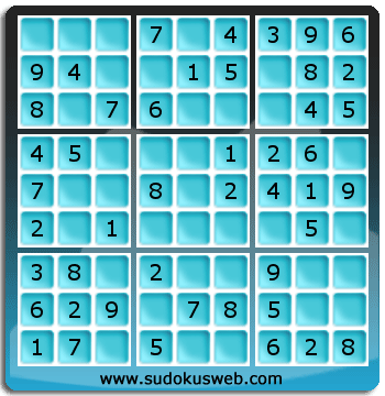 Sudoku de Nivell Molt Fàcil Sudoku de Nivell Molt Fàcil