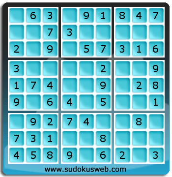 Sudoku de Nivell Molt Fàcil Sudoku de Nivell Molt Fàcil