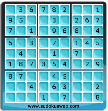 Sudoku de Niveau Très Facile