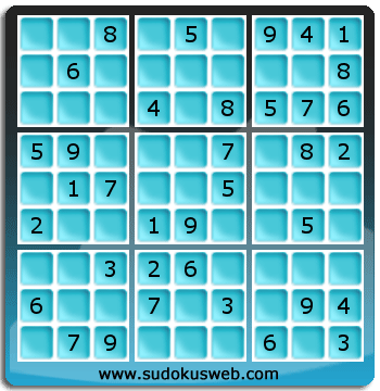 Sudoku von einfacher höhe