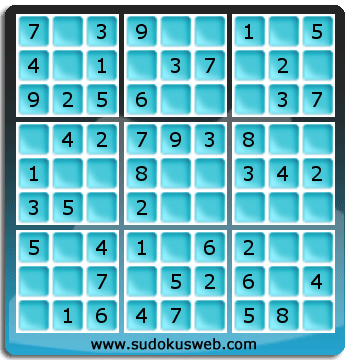 Sudoku de Niveau Très Facile