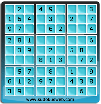 Nivel Muito Facil de Sudoku