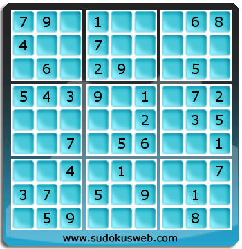 Sudoku von einfacher höhe