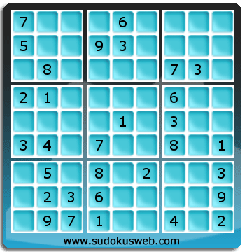 Sudoku von mittelmässiger höhe